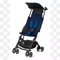 婴儿运输蓝色婴儿亚马逊网站婴儿和蹒跚学步的汽车座椅-蓝色婴儿车
