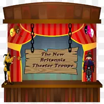 剪贴画戏院窗帘及舞台幕戏院开放部份-特别通告