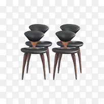 椅子产品设计扶手-四脚桌