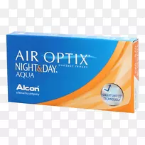 O_2 Optix Air Optix夜以继日水隐形眼镜Monatskontaktlinsen品牌-折扣日