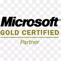 微软认证合作伙伴标识微软公司计算机