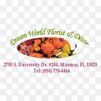 花卉设计、切花、花束、ftd公司-三角梦