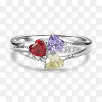 订婚前戒指银饰结婚戒指夫妇戒指