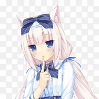 Nekopara猫巧克力香草冰淇淋-猫