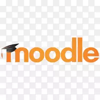 LOGO Moodle Plataforma Education va Aula虚拟电子学习明信片