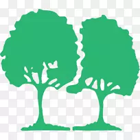 埃利斯格罗夫树剪贴画人类行为信息-树丛