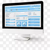 电脑显示器输出装置个人电脑产品设计展示广告软件模型