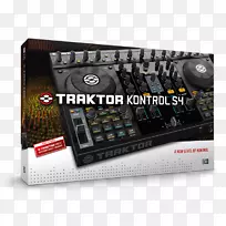 本地Traktor kontrol S4 dj控制器Maschine本地仪器-夏季折扣