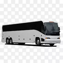巴士车豪华车旅游巴士-白色巴士