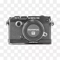 无反射镜可互换镜头照相机奥林巴斯钢笔-f照相机镜头盖.照相机镜头