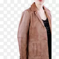 皮夹克材料-女式夹克