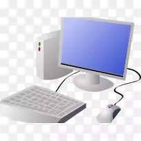 电脑鼠标电脑键盘笔记本电脑剪贴画台式机电脑鼠标