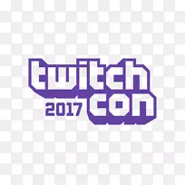 twitchCon标志twitch.tv品牌字体-抽搐标志