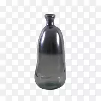 玻璃瓶轻型花瓶制品.灰色玻璃