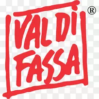 Fassa谷Marmolada Passo fedaia标志Val di Fassa马拉松-排版