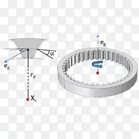 直齿圆柱齿轮校正齿渐开线齿轮旋转.不同