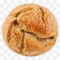 黑麦面包苏打水面包棕色面包酸面团阻尼器-家庭烘焙