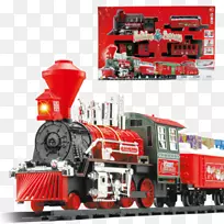 玩具火车和火车组，铁道车厢，机车，铁路运输.火车