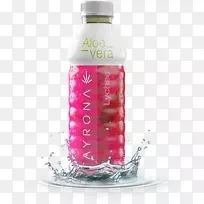 水瓶强化水液体汽水饮料.水