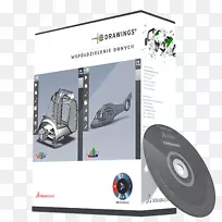 Solidworks计算机软件计算机辅助设计AutoCAD DXF.dwg-绘图软件