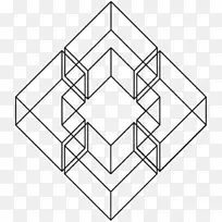 对称几何学三维空间多边形角几何图形