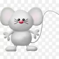 电脑鼠标鼠夹艺术魔兽-老鼠