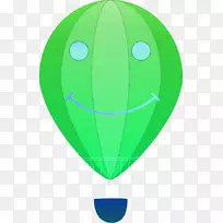 热气球剪辑艺术图片免费卡通热气球