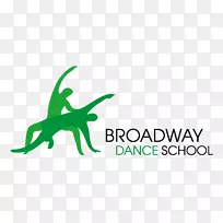 百老汇舞蹈学校标志专业舞蹈学院叶字体芭蕾舞学校