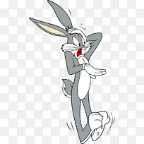 兔Elmer fudd剪贴画卡通图形-小兔子