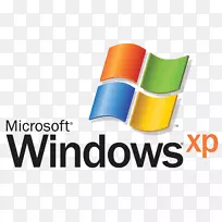 Windows xp徽标微软windows microsoft公司操作系统-win 7徽标