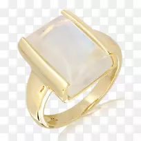 戒指宝石银产品设计主体珠宝.彩虹戒指