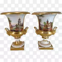 19世纪花瓶缸瓷餐具.花瓶