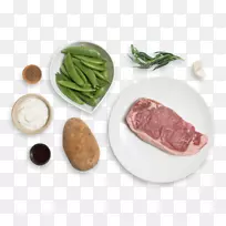 烤土豆食谱小牛肉烤牛排