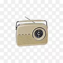 古董收音机图像调频广播中波收音机