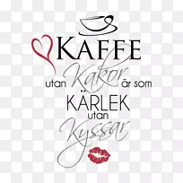 书法设计标志字体插图.Kaffe