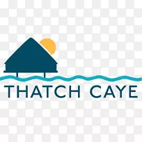LOGO Thatch Caye品牌产品设计Roatán-豪华酒店标志