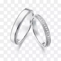 结婚戒指订婚戒指结婚钻石戒指