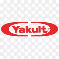 Yakult徽标图形封装后记字体.百科全书材料