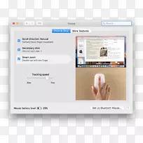 神奇鼠标2 Macintosh电脑鼠标MacBook Pro-Tablet智能屏幕