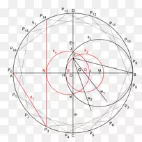 圆七角数学家罗盘和直线构造多边形圆