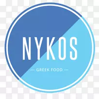 Nykos食品卡车标志品牌产品设计-格栅食品