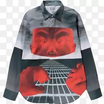 t恤袖领外装产品-街头服装