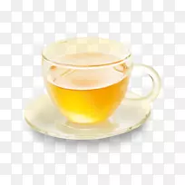深灰色茶咖啡杯浓咖啡碟大麦茶-观音