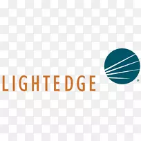 LightEdge解决方案徽标云计算定位中心品牌边缘计算