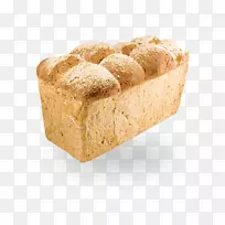 黑麦面包格雷厄姆面包棕色面包全麦面包糖