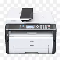 惠普理光sp 213多功能打印机双面传单
