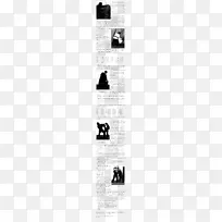 线字体角产品-人跪下