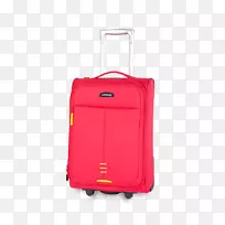 手提行李航空旅行行李传送带-粉红色行李箱