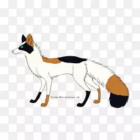 犬种红狐夹艺术动物-狗