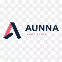 徽标aunna Asociación品牌产品自愿协会-校园主题